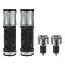 TUCKBOLD 7/8インチ 22mm 15/16インチ 24mm オートバイハンドグリップカバーキット アルミニウム合金ラバーハンドルバーグリップ オートバ...