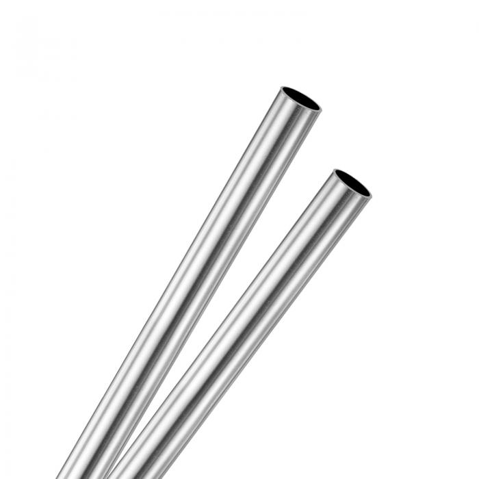 M METERXITY 2個 300mm 304ステンレス鋼管 4mm OD 0.2mm壁厚シームレスステンレス鋼配管 建設/加工/DIY..