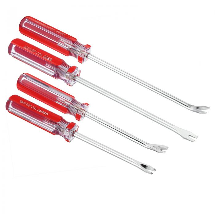 PATIKIL アップホルスタリーステープルリムーバー 4" 6" コンストラクションステープルプーラーステー..