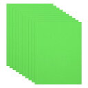 PATIKIL 10枚 ライトグ リーンEVAフォームシート 15.7 x 11.8インチ 1mm厚 フォームシート クラフト用柔軟なDIYハンドクラフトスク ラップブッキングアート用品