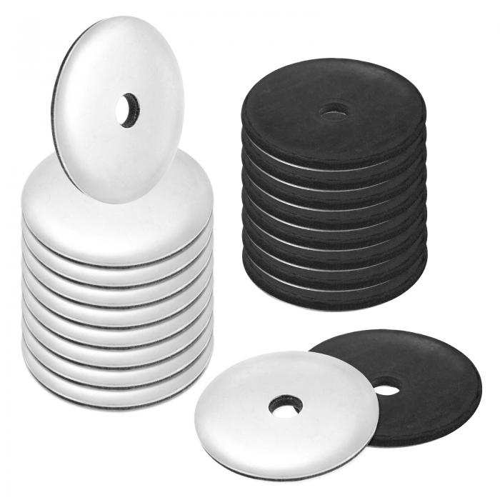 M METERXITY 30パックEPDMボンデッドシーリングラバーワッシャー 304ステンレススチール#12 x 1-1/4" O..