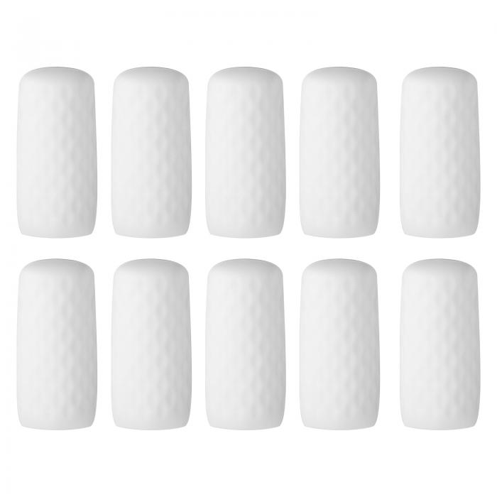 PATIKIL トラベルボトル用のトイレタリーカバー、10個入りの伸ばしシリコンボトルカバーエラスティック..