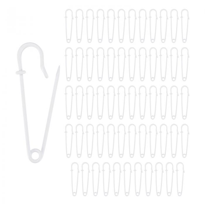 M METERXITY 60パック 大型安全ピン 2"スプリングロックピン毛布バルクピンファッション/衣類/裁縫/キ..