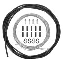 uxcell 自転車用シフトケーブルハウジングセット ユニバーサル自転車ブレーキギアシフタートランスミッションケーブル サイクリングシフトワイヤーハウジング交換...