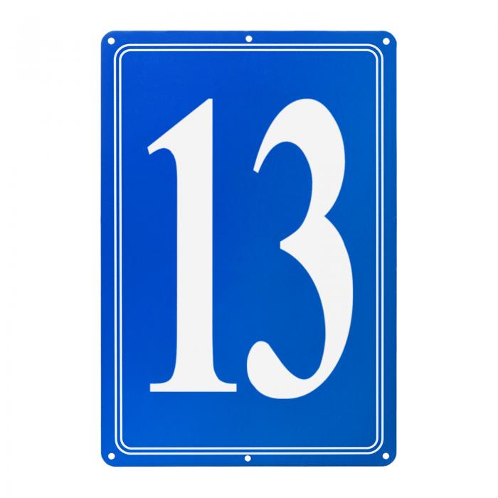 M METERXITY アルミナムナンバーサイン13 11.8