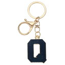 PATIKIL イニシャルレターキーホルダー アルファベットバッグ装飾 車用キーリング レターQペンダント装飾キーチェーン キーウォレット 財布 ハンドバッグ バックパック用 ディープブルー