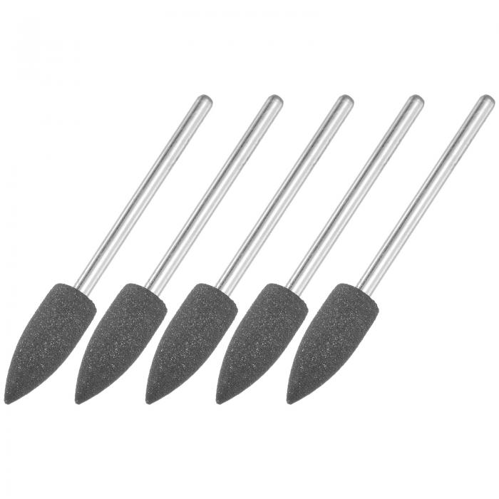 M METERXITY 5パック 研磨ビット研磨ホイール 0.23"（6mm）直径シリコン先端研磨キット研磨ビット宝石/..