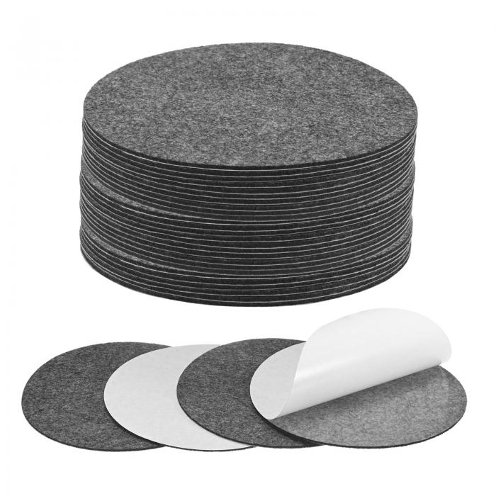 M METERXITY 30パックランプベースフェルト 直径6カラー： 厚さ2mm セルフアドヒーシ茶色ドファ ブリッ..