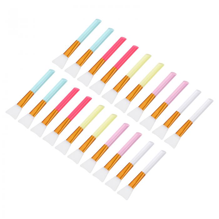 uxcell シリコーンエポキシタワシ イエロー ブルー ピンク ローズレッド ホワイト アプリケーター DIY ..