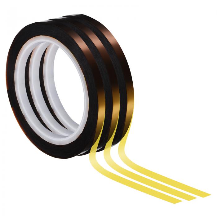 PATIKIL 5mm ホワイトボードテープ 3パック 薄いドライイレーステープ72ヤード グラフィックチャートマ..