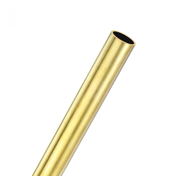 M METERXITY 1パック 200mm 真鍮丸管 外径12mm 壁厚1mm H62 真鍮シームレスチューブ 建設/機械加工/DIY..