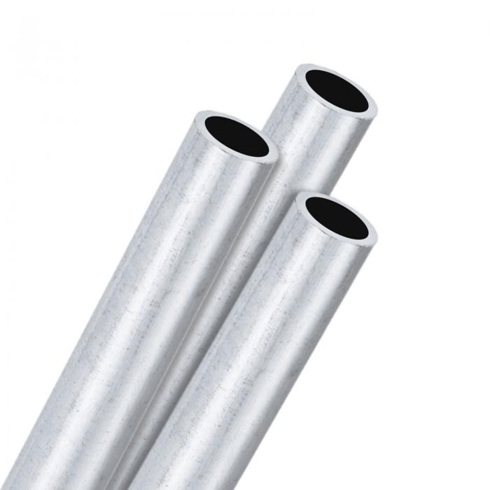 M METERXITY 3パック 100mm 6063 アルミニウム丸管 8mm ID 10mm OD シームレスアルミチューブ 建設/機械加工/DIYクラフト用 金属ストレートパイプ [0.31
