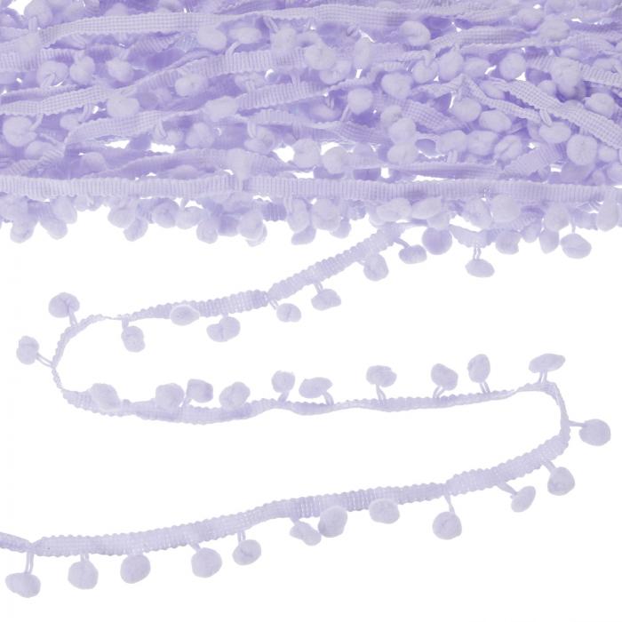 M METERXITY ポンポンボールフリンジトリム 10ヤード8mmボールフリンジトリムリボン ホームデコレーシ..