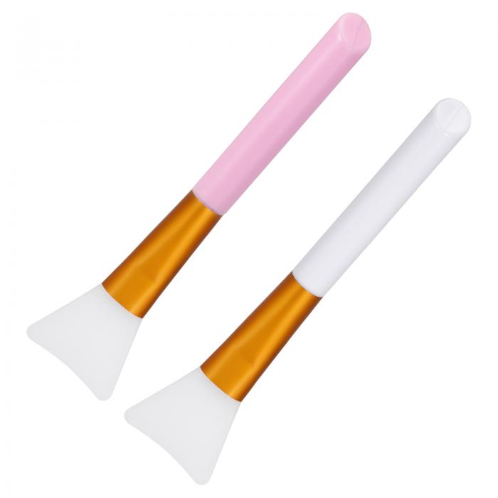 uxcell シリコンエポキシタワシ ホワイト ピンク アプリケーター DIY タワシ エポキシ樹脂カップ作成用..
