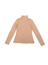 Allegra K レディース 長袖 セーター トップス モック タートルネック スリムフィット Tシャツ トレンディ プルオーバー カシミア セーター カーキ...