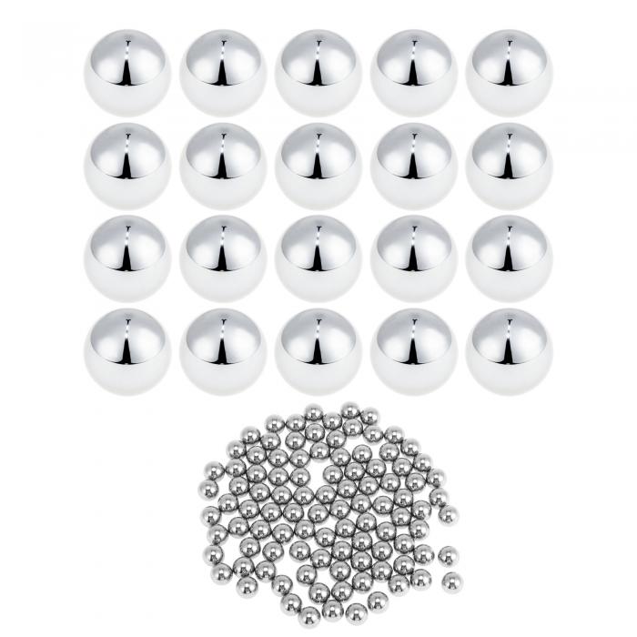 A ABSOPRO 10.3 mm ベアリングボール ベアリング鋼 G100 精密ボール シルバートーン 100 個