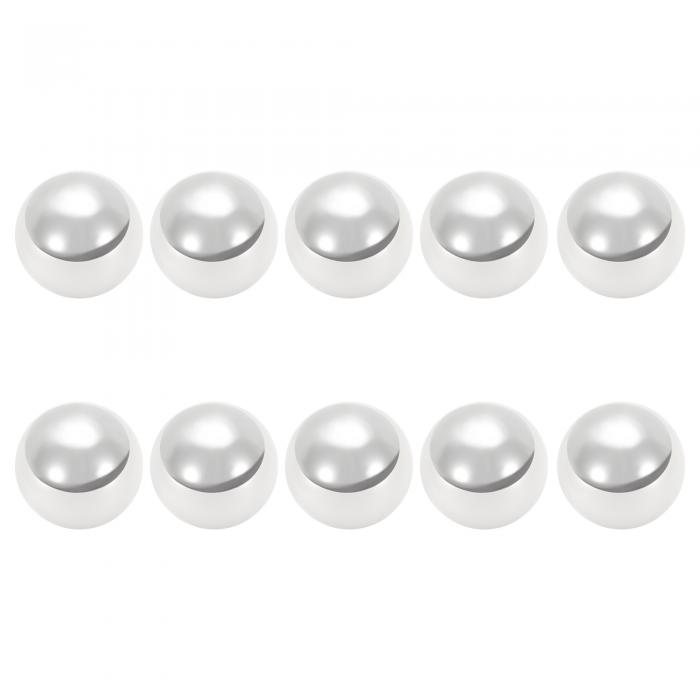 A ABSOPRO 23 mm ベアリング ボール ベアリング スチール G100 精密 ボール シルバー トーン 10 個