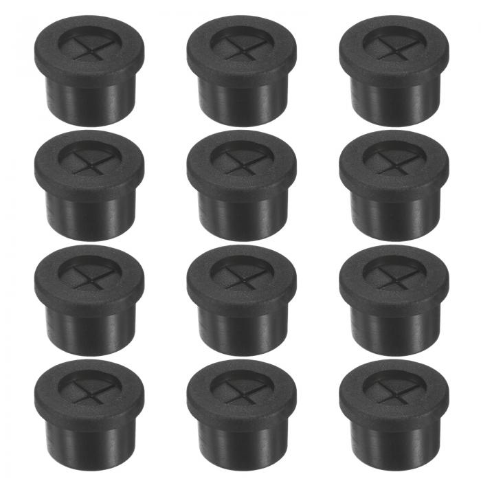 M METERXITY 配線用ラバーグロメット12個セット 14mm デスクグロメット 両面フレキシブル ケーブルコー..