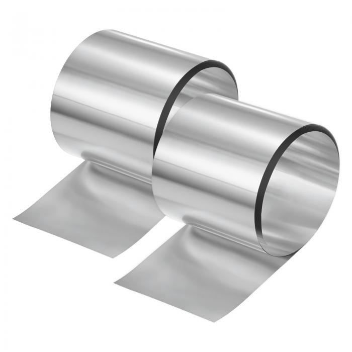 M METERXITY 2パック アルミフラッシング 3.3ft x 3.9" x 0.004"（L xWxT）アルミフラッシングロール ..
