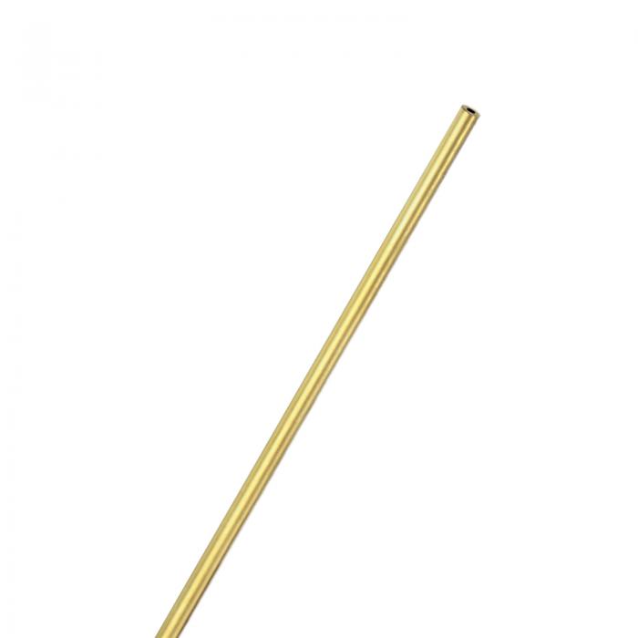 M METERXITY 300mm 真鍮丸管 外径4mm 肉厚1mm H65 真鍮シームレスチューブ 建設/機械加工/DIYクラフト..