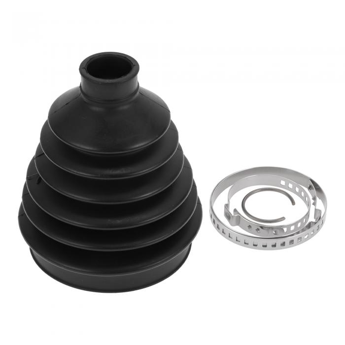 RATCHROLL Volvoに対応S60 2019-2025用アウターCVジョイントブーツキット、Volvoに対応S90 2017-2024用、強力で耐久性のあるコンスタント・ベロシティ・ジョイントブーツ、No.31437219、クランプ付き、ゴム製1セット