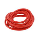 Partuto 1 Pcs 6AWG ユニバーサル グラウンド ワイヤー カーラジオ、自動車、カースピーカー 電源ワイヤー 完全絶縁& ソフトタッチジャケット TC レッド 10FT