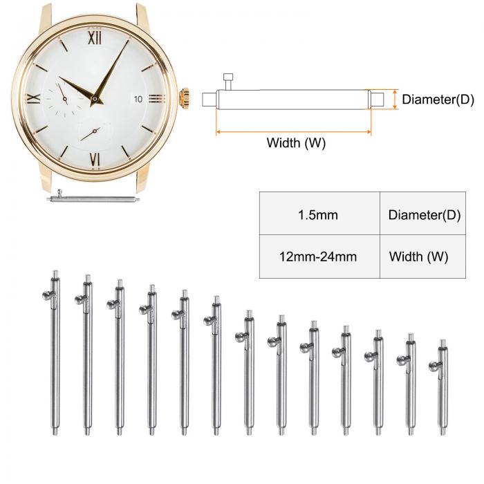 バンビ｜BAMBI 時計バンド 本革 型押し パールフェイククロコ かん幅20mm 美錠幅16mm 【金具色指定不可】 ライトブルー BKA105US