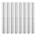 uxcell 8個3-1/8" x 5/16"(L x D)ステンレス鋼溶接可能な取り外し可能なバケットヒンジ メタルゲートスイングドアトレーラーランプ用 シルバー