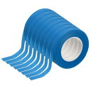 uxcell 8個 青い花柄テープ1/2" x 29.5ヤードフローリストラップ粘着テープ