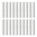 uxcell 20個1-9/16" x 1/4"(L x D)ステンレス鋼溶接可能な取り外し可能なバケットヒンジ メタルゲートスイングドアトレーラーランプ用 シルバー