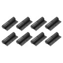 uxcell 溶接可能なフラッグヒンジ 8個入り3-8/9" x 2" 炭素鋼溶接用ドアヒンジ(取り外し可能なピン付き) 金属ゲートスイングドアトレーラーランプ用 溶接可能なリフトオフヒンジ