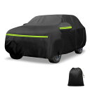 X AUTOHAUX フォルクスワーゲン トゥアレグ 2002-2018 210D-PU アウトドアフルカーカバー オールウェザー防水日光雨雪保護 ドライバード...
