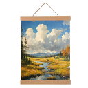 PATIKIL 1セット磁気ポスターハンガーフレーム8 インチ木製マグネットピクチャーハンガーフレーム幅広い写真 絵 地図用ハンギングキット 茶色