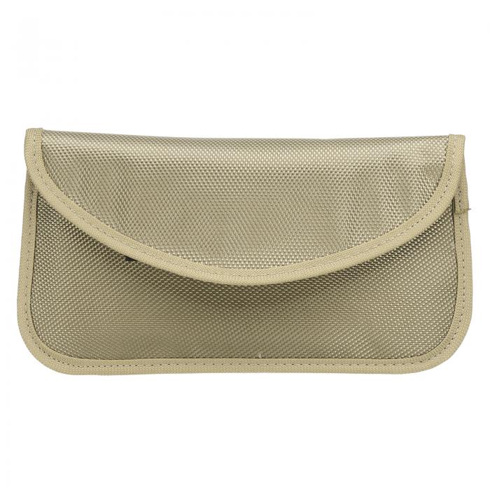 PATIKIL ファラデーバッグ 165 mm 信号遮断キーポーチ 盗難防止 車保護 携帯電話 RFID GPS シールド ウ..