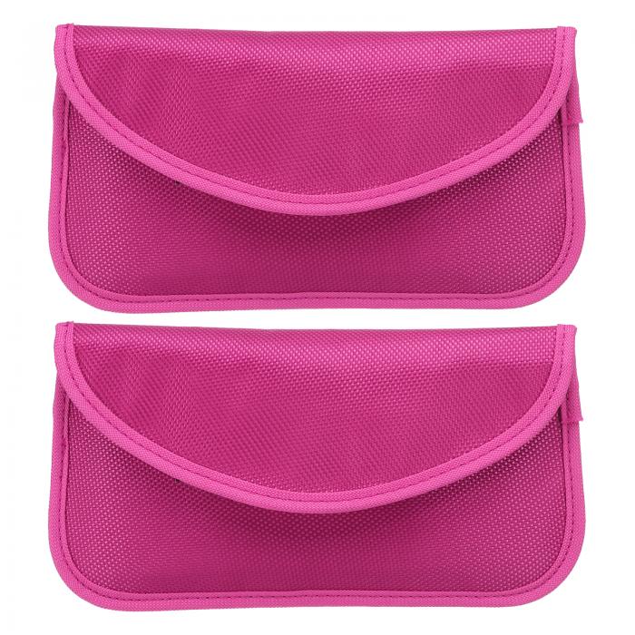 PATIKIL ファラデーバッグ 2個 165 mm 信号遮断キーポーチ 盗難防止 車保護 携帯電話 RFID GPS シール..