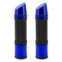 Motoforti 7/8インチ 22mm 15/16インチ 24mm ユニバーサル オートバイハンドルバーカバー ゴム アルミ合金 ハンドルバーカバー オート...