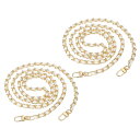PATIKIL レザーパースハンドルストラップ 2個セット 55