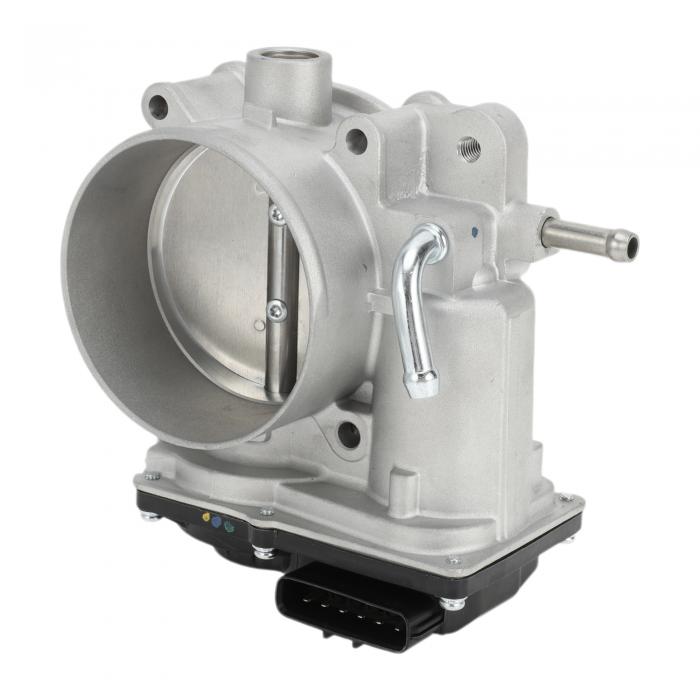 HOPESPANNER Hyundaiに対応アゼラサンタフェV6 3.3L用のアルミニウム合金ブラック77mmスロットルボディアセンブリ 77mmスロットルボディアクチュエーターNo.351003CAA0 キアに対応カデンザセドナ 1個