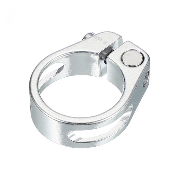 PATIKIL 31.8mm サイクル 自転車シートポストクランプ、アルミ合金シートチューブクリップ 自転車クイ..