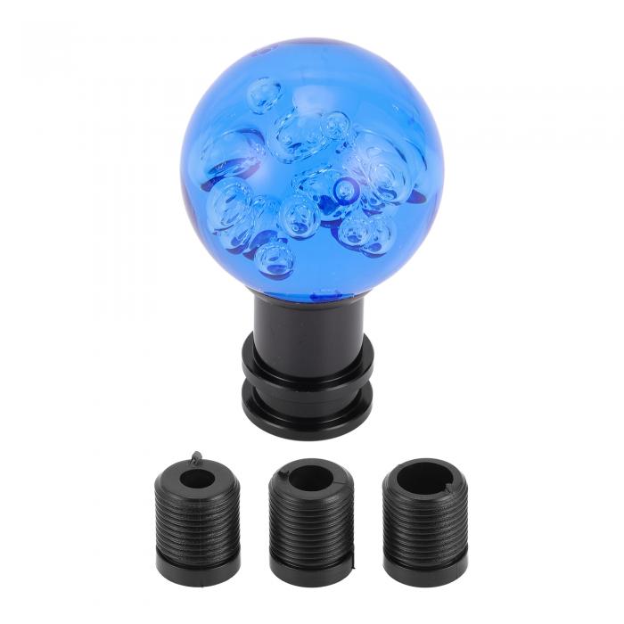 RATCHROLL 車用シフトノブ ギアシフトノブ アクリル アルミ合金 スティックシフターレバーノブ 自動車..