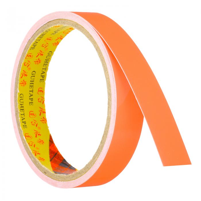 PATIKIL 0.7 " x 9.8フィート 暗闇で光るテープ 1ロール 蛍光粘着テープ 光る反射テープ ブ ラッ クラ..