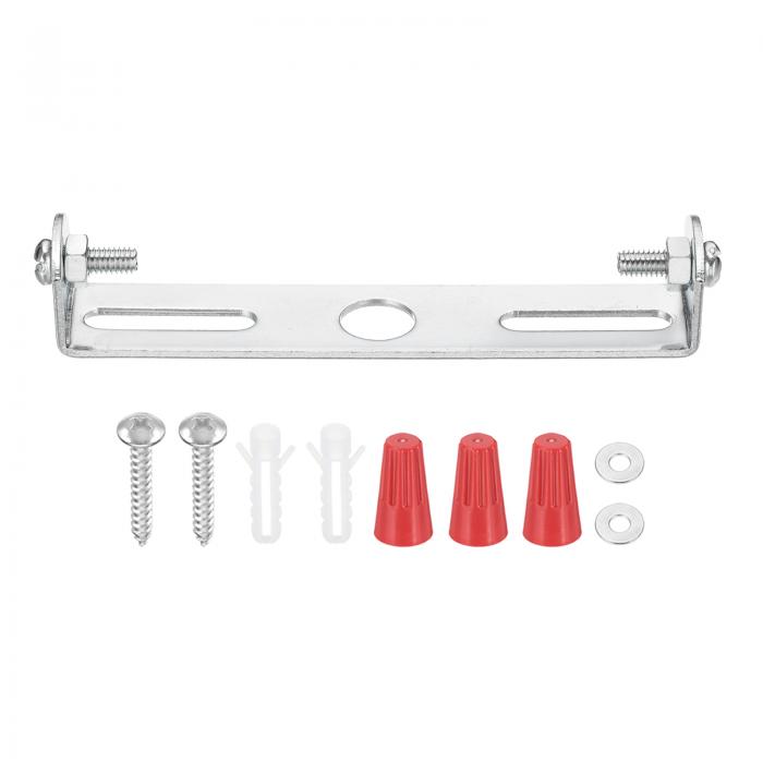 Lighting Parts - PATIKIL 90 mm ユニバーサル照明器具取り付けブ ラケットキット ライトクロスバー シーリングライトプレート ネジ付き 壁ライト シーリングライト ペンダント シャンデリア用