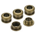 PATIKIL 5mm(1/5インチ) 真鍮製ホールアイレット 4個 アーク表面自己裏打ちグロメット 靴 衣類 クラフト バッグ レザークラフト用ワッシャー付き ブロンズ
