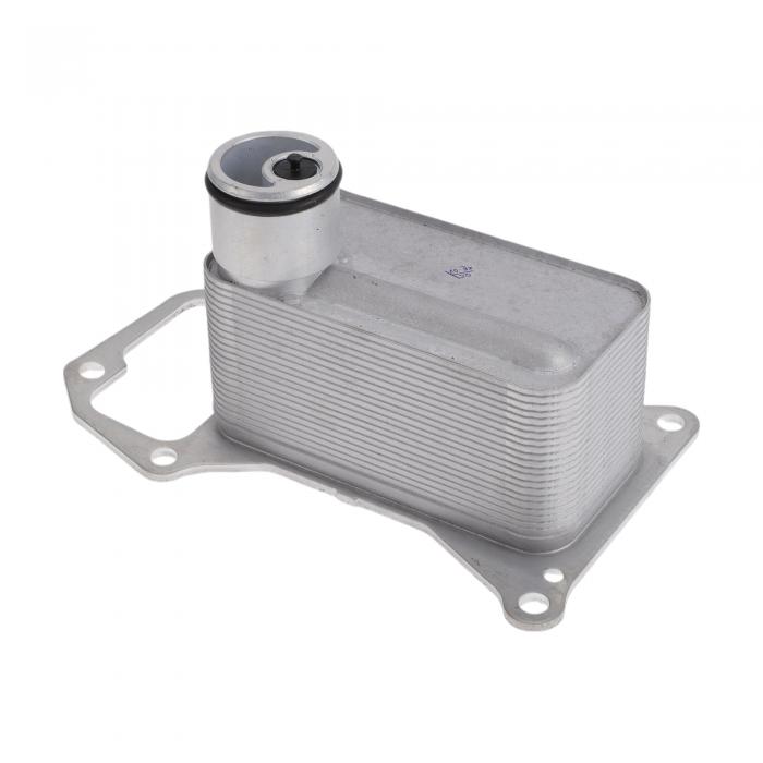 HOPESPANNER BMWに対応 X5 2009-2013用エンジンオイルクーラー11428512435 シルバートーン トランスミッションオイルクーラー トランスクーラー アルミニウム合金 1個