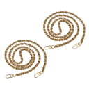 PATIKIL レザーパースハンドルストラップ 2個入り 47