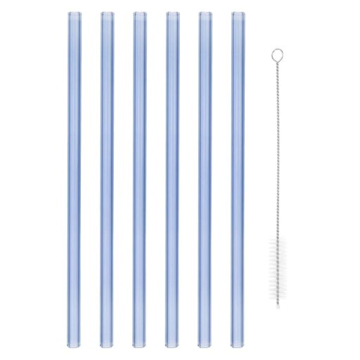 PATIKIL 30 cm ホウケイ酸ガラス管 6個 外径12 mm 厚さ2 mm ガラス吹きチューブ ストレートパイプ 洗浄筆付き ラボ用 ガラス製造用 ブルー PATIKIL 30 cm ホウケイ酸ガラス管 6個 外径12 mm 厚さ2 mm ガラス吹きチューブ ストレートパイプ 洗浄筆付き ラボ用 ガラス製造用 ブルー