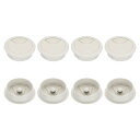 PATIKIL 53 mmデスクグロメット 8個デスクコードホールカバーデスクケーブルホールグロメットカバー頑丈なA B Sプラスチックラウンドケーブルキャビネットデスクトップ機器配線整理 弾力性 グレー