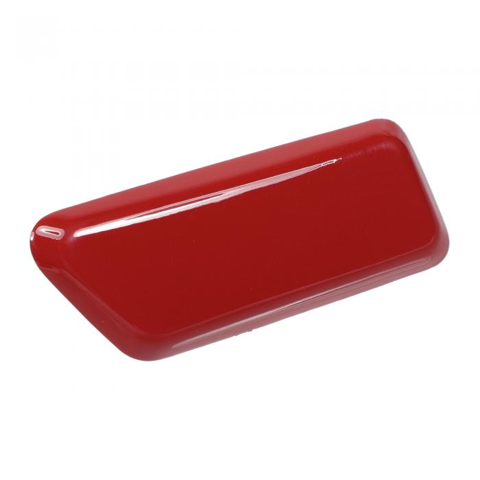 HEROFFIX ミツビシに対応・アウトランダー2006-2018用フロント左バンパーヘッドライトウォッシャーノズルカバーキャップNo.8264A049 バンパートリムノズルカバー 赤プラスチック 1個