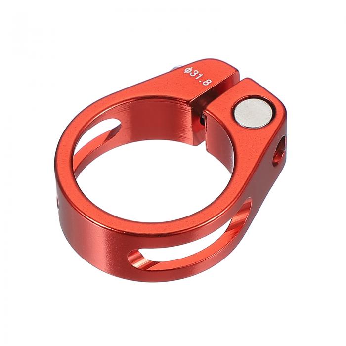 PATIKIL 31.8mm サイクル バイクシートポストクランプ アルミ合金シートチューブクリップ バイククイッ..