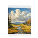 PATIKIL 1セット磁気ポスターハンガーフレーム8 インチ木製マグネットピクチャーハンガーフレーム写真 絵 地図用ワイドハンギングキット ホワイト